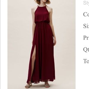 BHLDN bridesmaid dress
